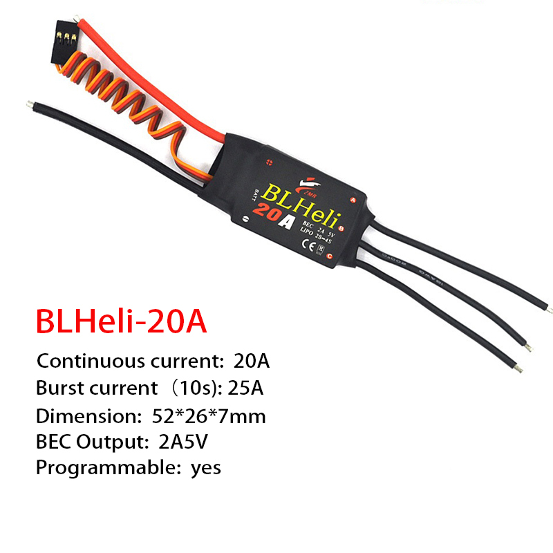 1-3 uds sin escobillas ESC BLH - Fpv Drone Quadcopter reseña y precio