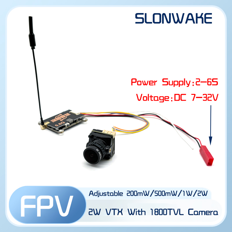 Transmisor VTX SLONWAKE 5.8G 5 - Fpv Drone Transmitter reseña y precio