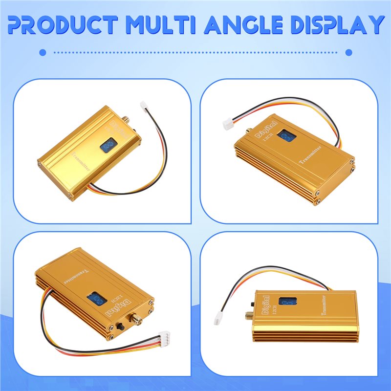 A48U 1.5G 1.5W FPV VTX 12CH 15 - Fpv Drone Transmitter reseña y precio