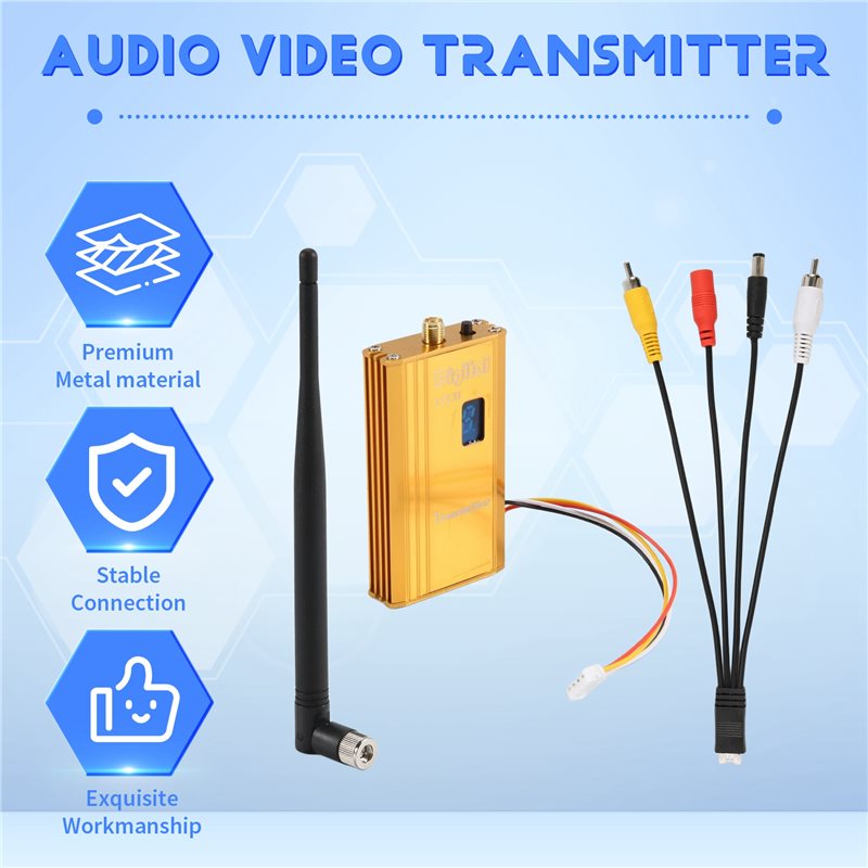 A48U 1.5G 1.5W FPV VTX 12CH 15 - Fpv Drone Transmitter reseña y precio
