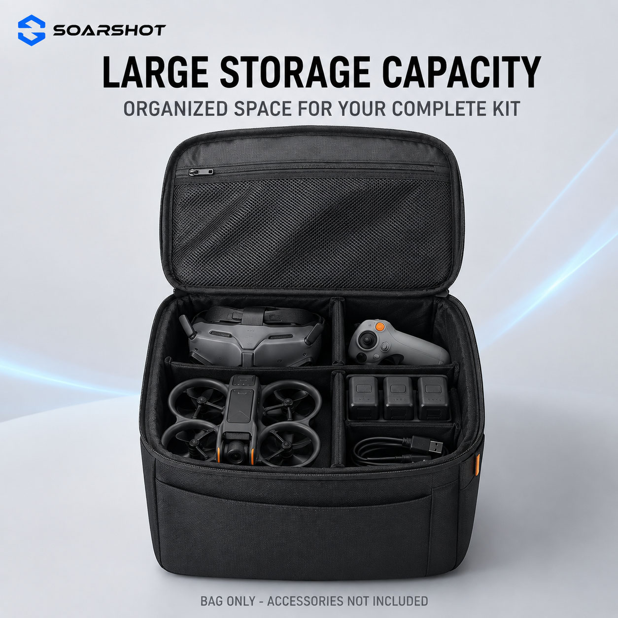 Estuche de Transporte SOARSHOT - Fpv Drone Bag reseña y precio