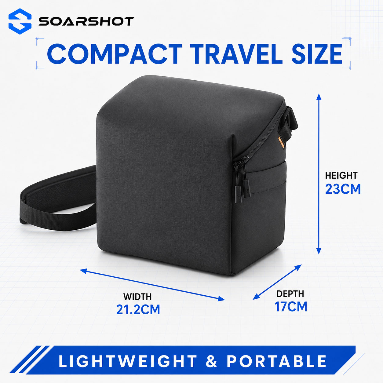 Estuche de Transporte SOARSHOT - Fpv Drone Bag reseña y precio