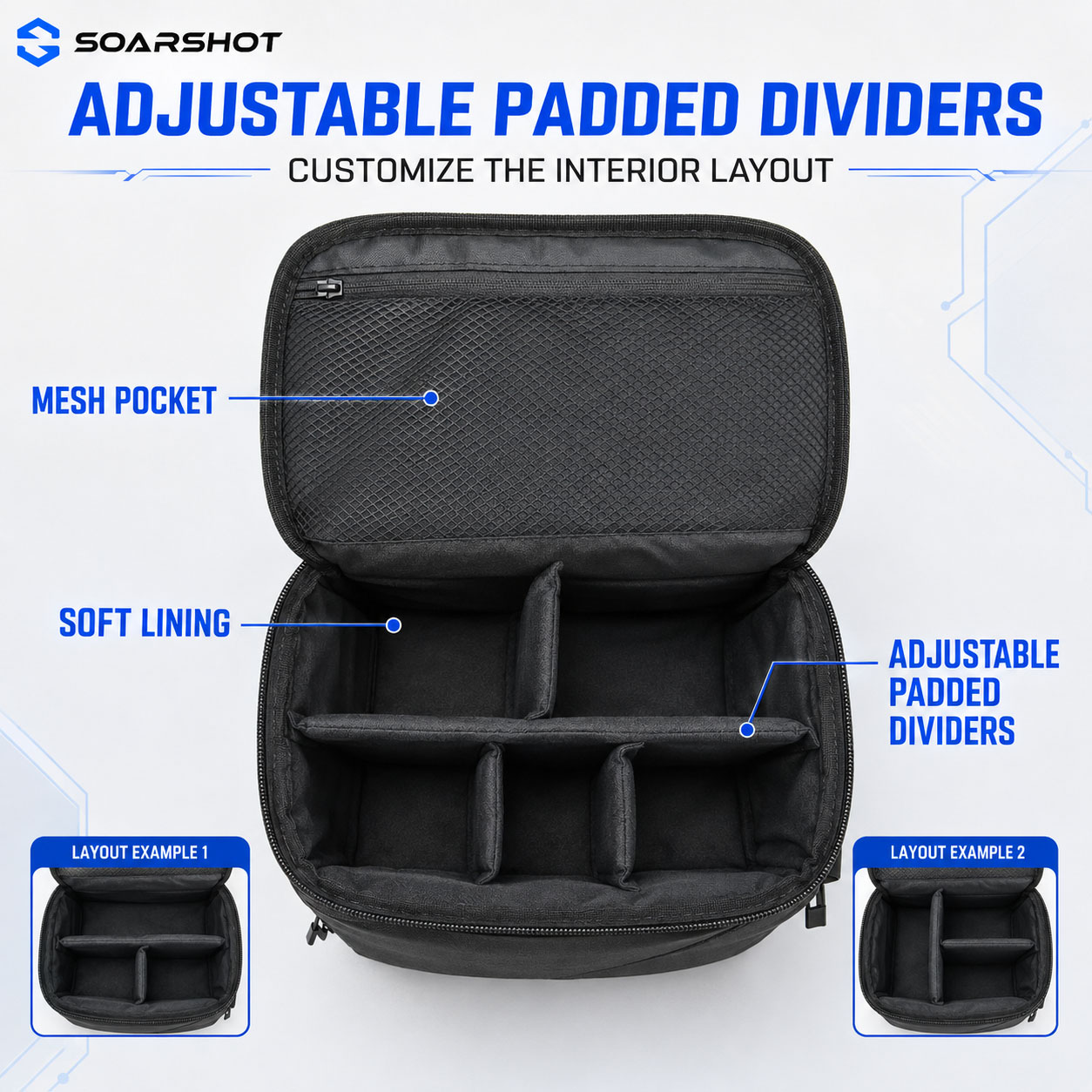 Estuche de Transporte SOARSHOT - Fpv Drone Bag reseña y precio